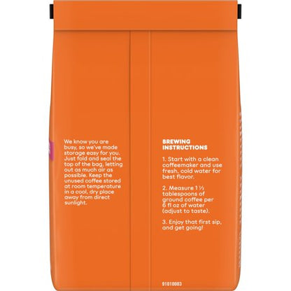 Dunkin’ Original Blend Medium Roast Ground Coffee, 18 oz Bag