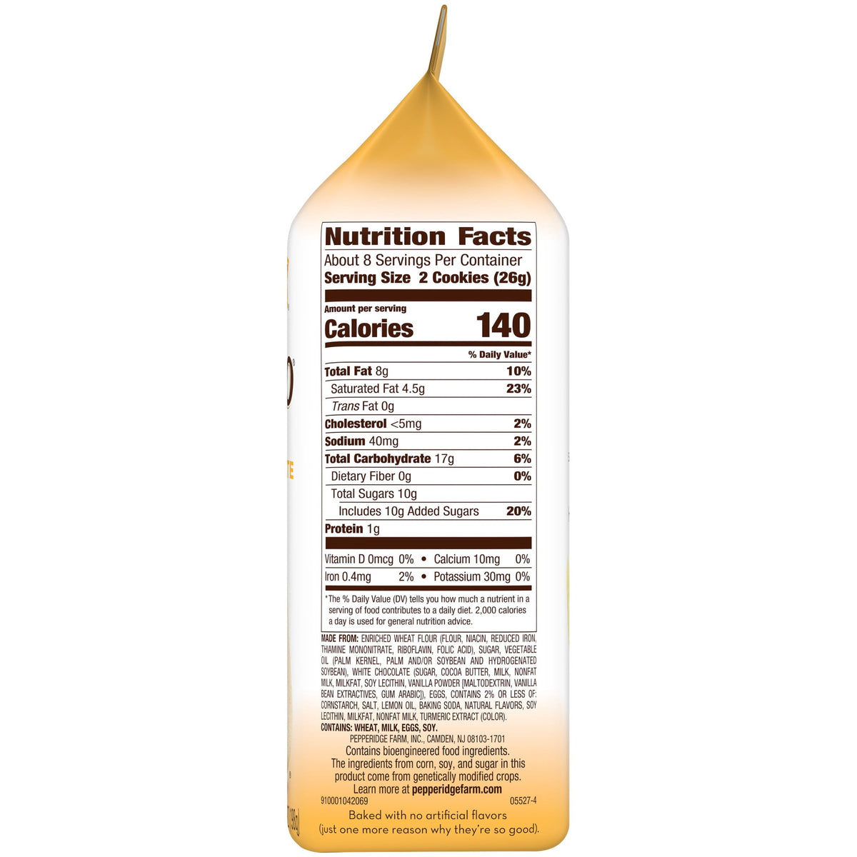Regalo Pepperidge Milano Choc Blanco Limón 198g X2