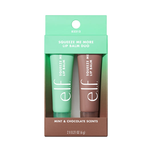 E.l.f. Squeeze Me More Duo Bálsamo Labial Menta Y Chocolate