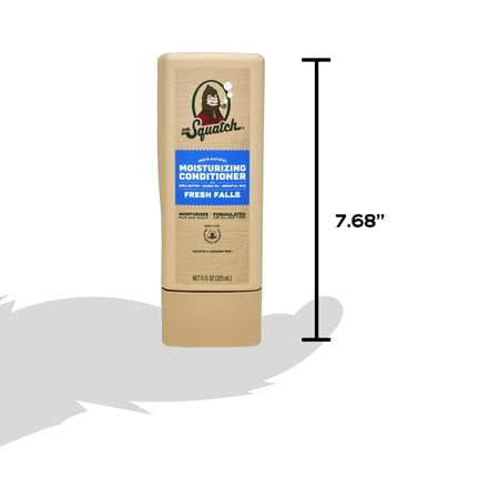 Dr. Squatch Mens Hair Moisturizing Conditioner, Natural Sulfate Free Hydrating Conditioner for Men, Fresh Falls, 11 fl Oz