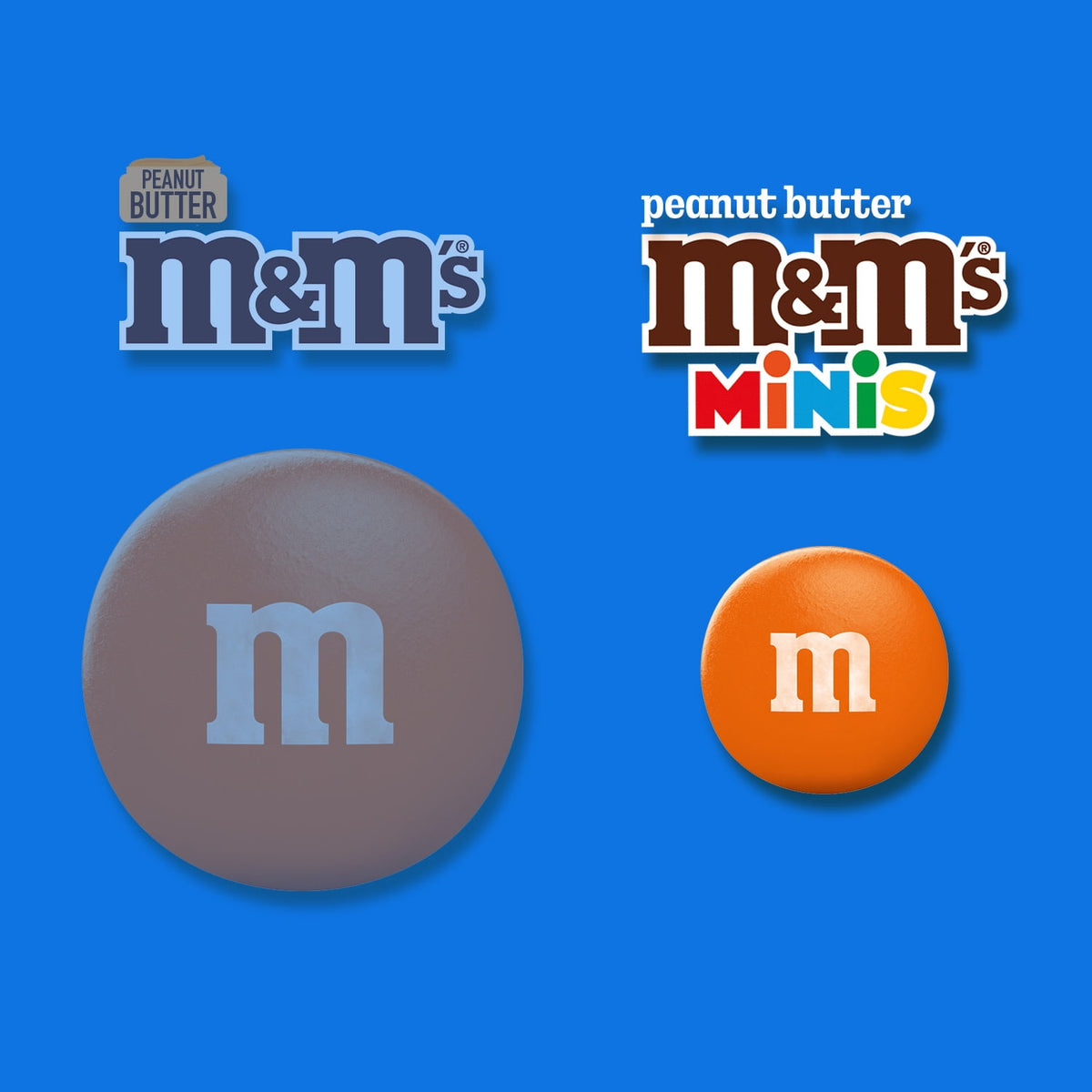 Regalo M&M'S Chocolates Crema Cacahuate Minis 244g X2