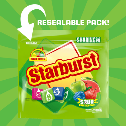 Regalo Starburst Caramelos Ácidos 442g X2