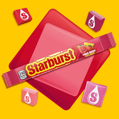 Regalo Starburst Caramelos Frutos Rojos 59g X4