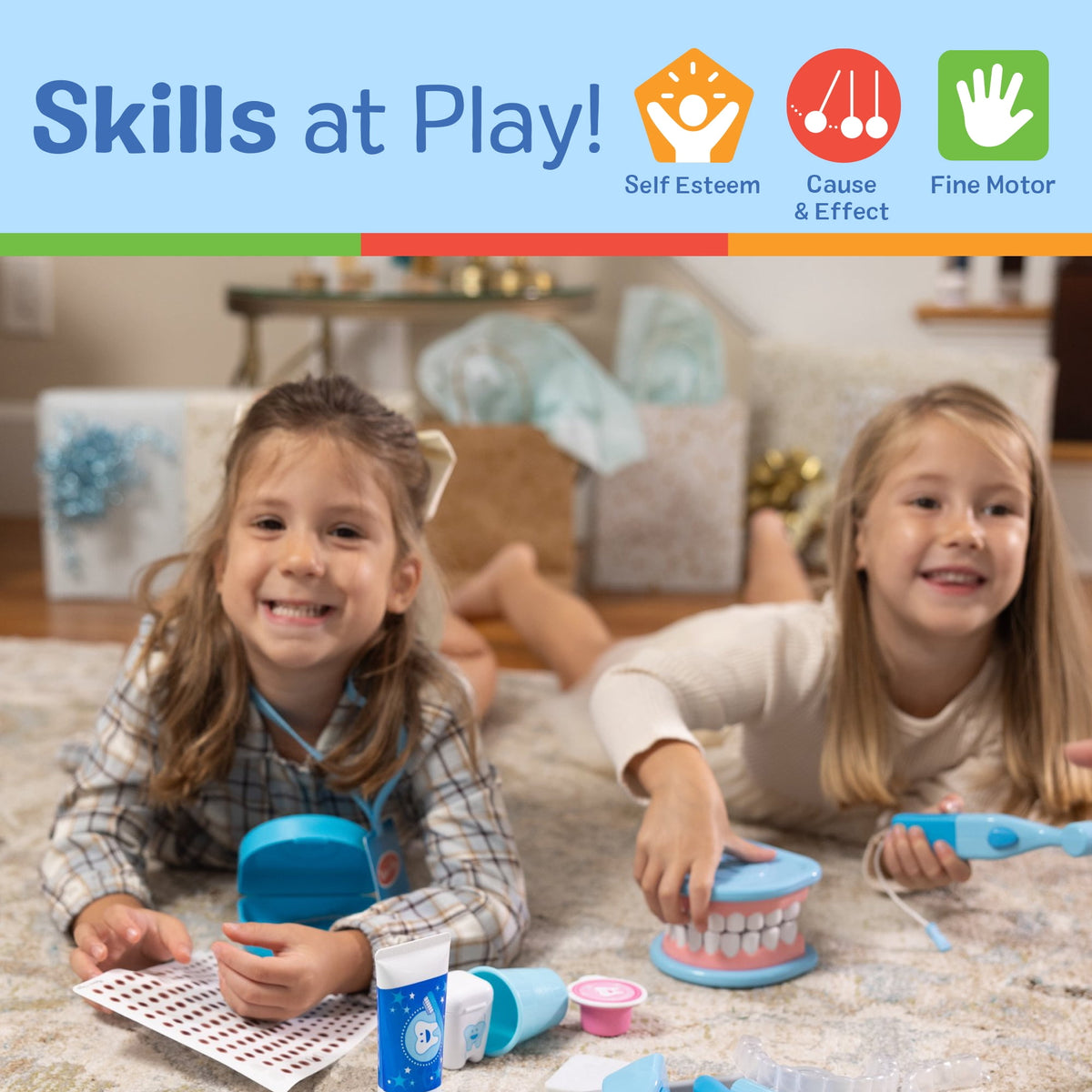 Melissa & Doug Kit De Dentista De Juguete 25 Piezas