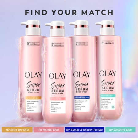 Olay Super Serum gel de baño piel muy seca 28 fl oz