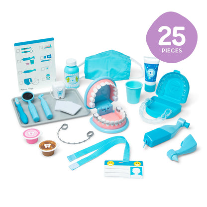 Melissa & Doug Kit De Dentista De Juguete 25 Piezas