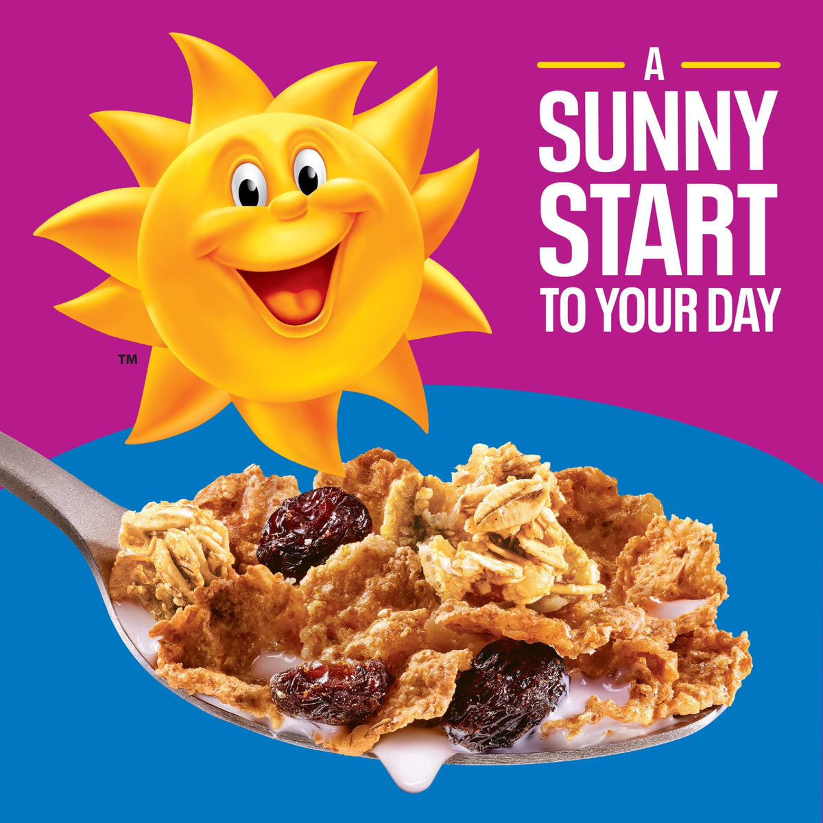 Cereal Kellogg's Raisin Bran Crunch 587g Pack 4