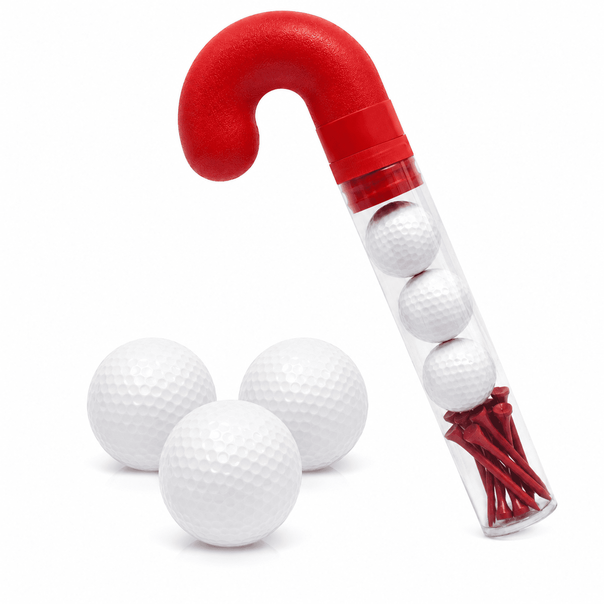 Set De Regalo Golf Navidad 3 Pelotas Y 10 Tees GBM