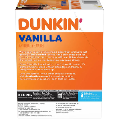 Café Dunkin Vainilla K-Cup 22 Pack 2