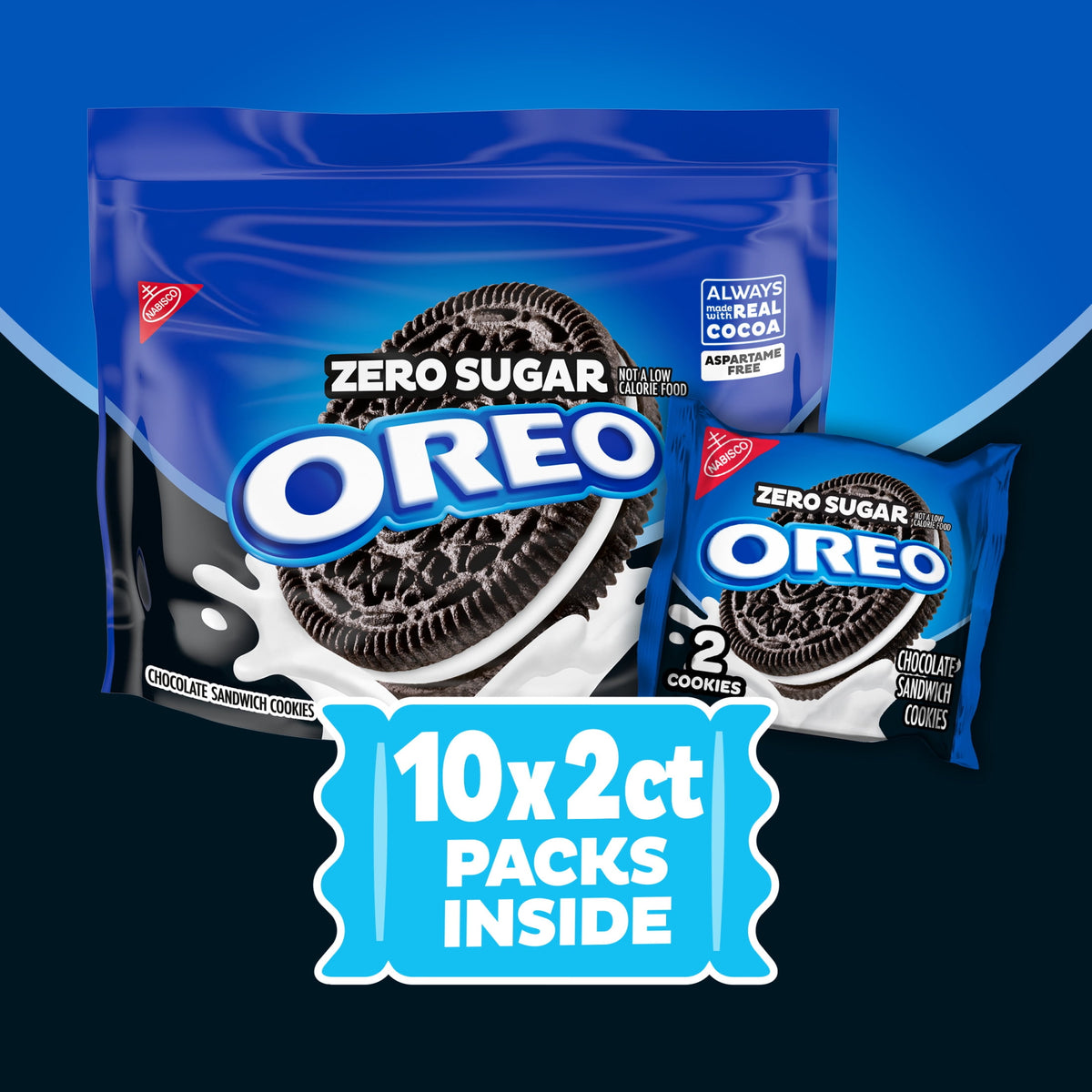 Regalo OREO Galletas Sin Azúcar 227g X2