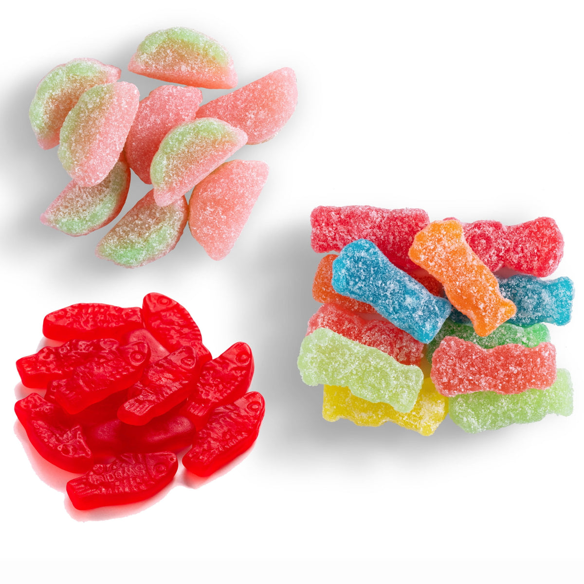 Regalo Sour Patch Kids Gomitas Swedish Fish 1030g X2