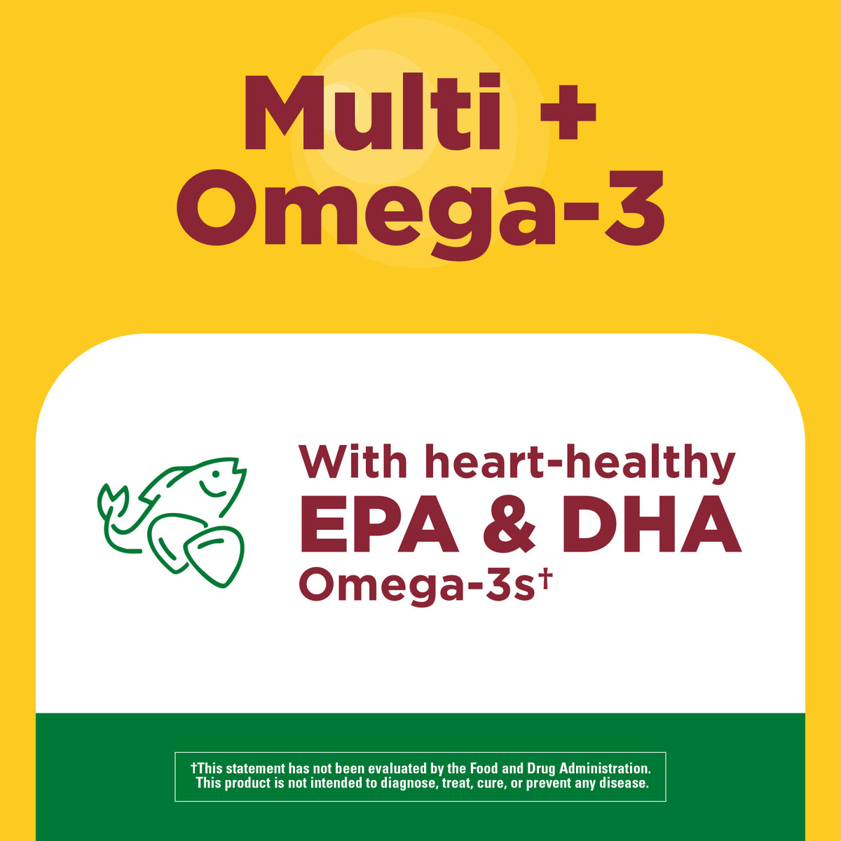 Nature Made multivitamínico omega 3 80 ct