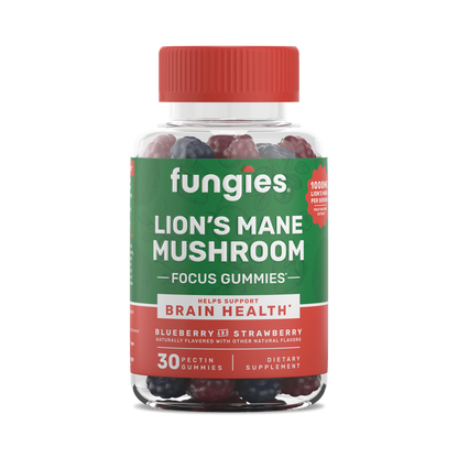 Fungies Lion's Mane gomitas arándano y fresa 30 ct