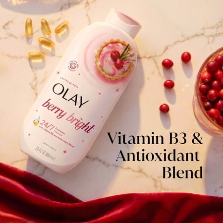 Olay gel de baño Berry Bright edición limitada 22 fl oz