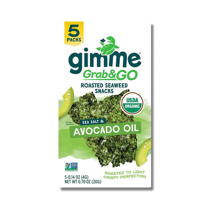 gimMe Grab & Go Alga Marina Tostada Aceite De Aguacate