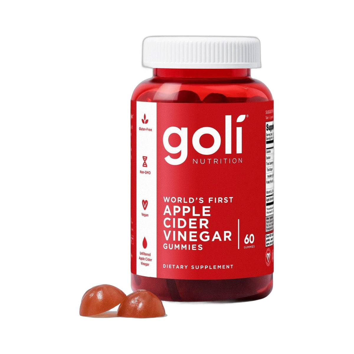 Goli Gomitas Vitamínicas De Vinagre De Manzana