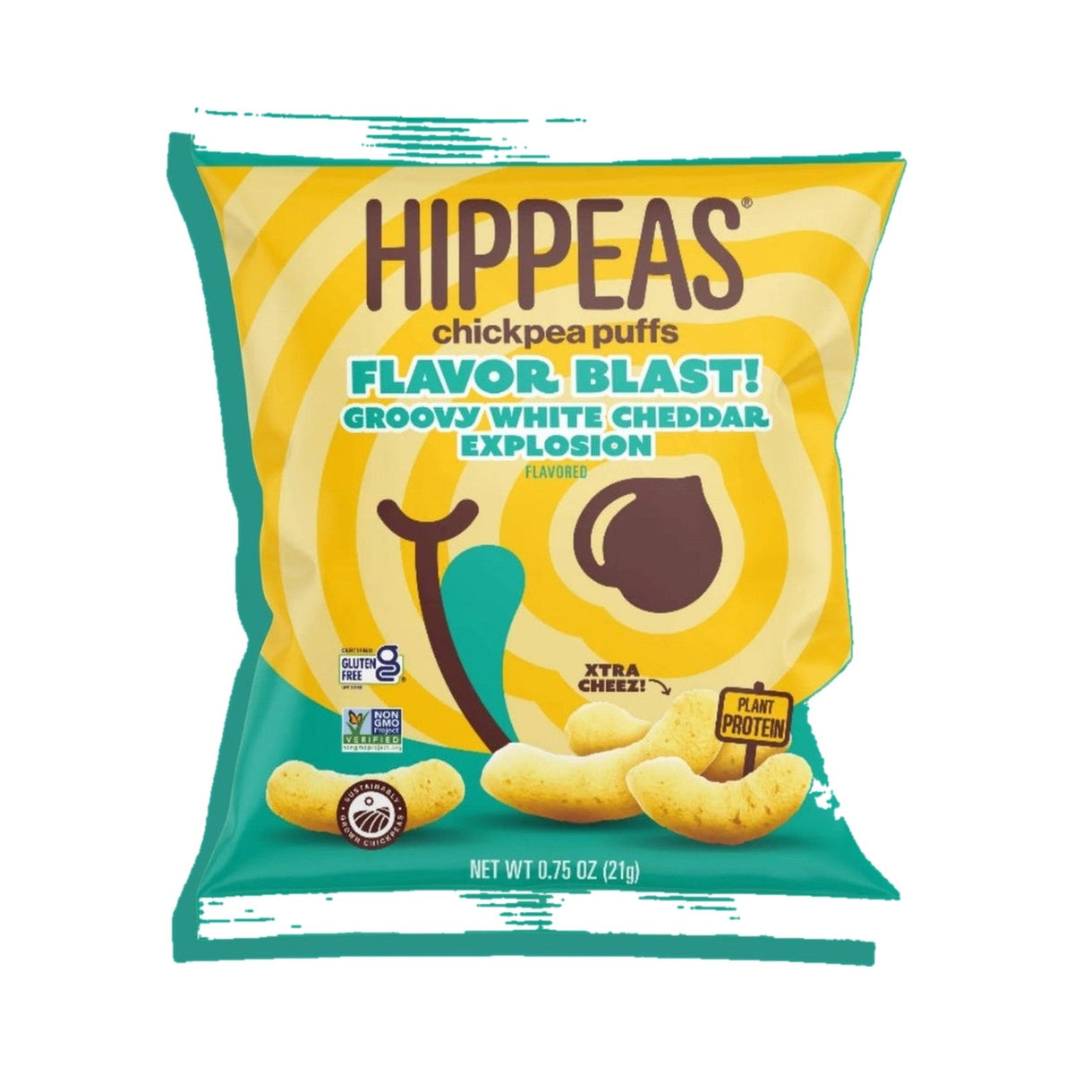 Hippeas Bolitas De Garbanzo Cheddar Blanco Explosion