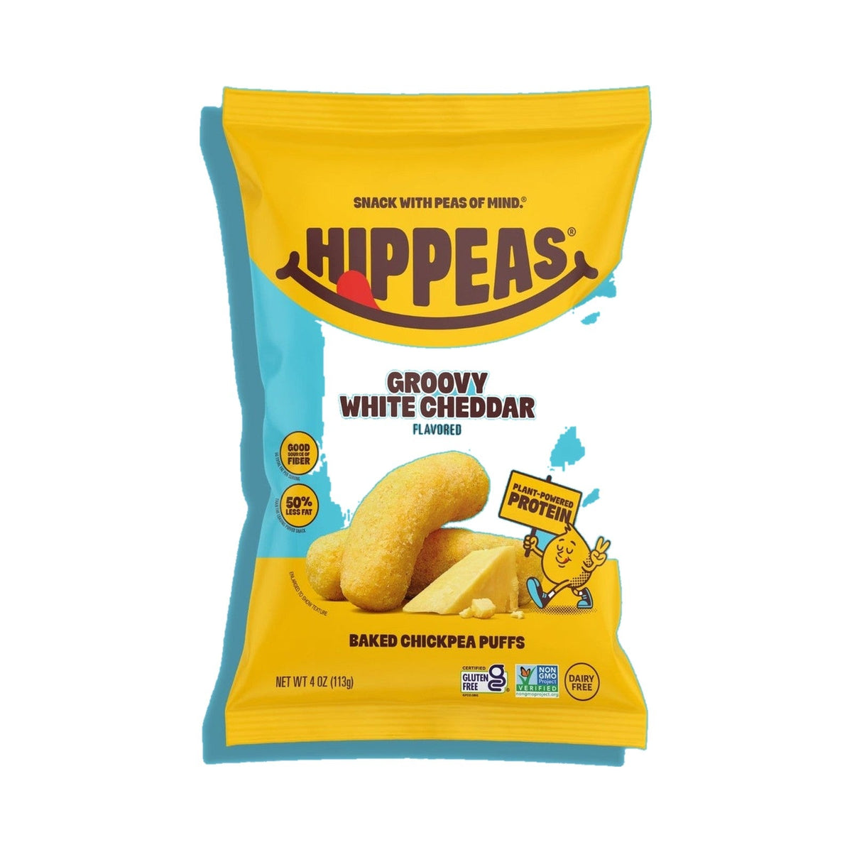 Hippeas Bolitas De Garbanzo Cheddar Blanco