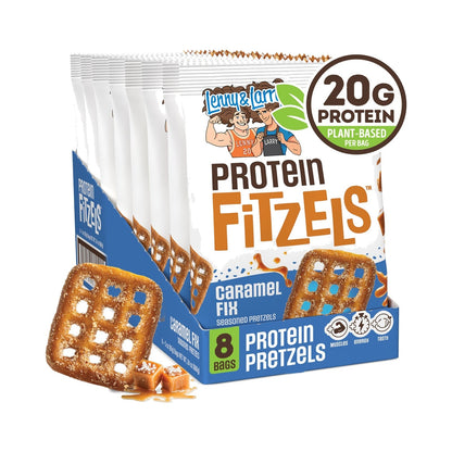 Lenny & Larry's Pretzels Con Proteína Caramel Fix 8 Bolsas