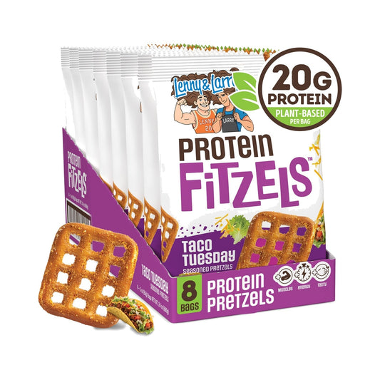 Lenny & Larry's Pretzels Con Proteína Taco Tuesday 8 Bolsas