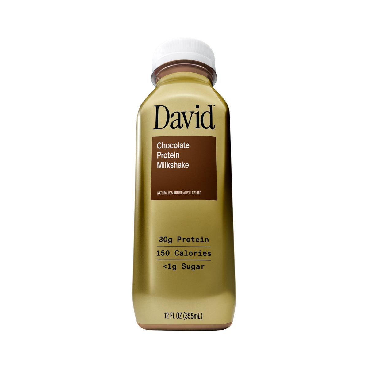 David Protein Malteada De Proteína Chocolate 12 Botellas 355 ml