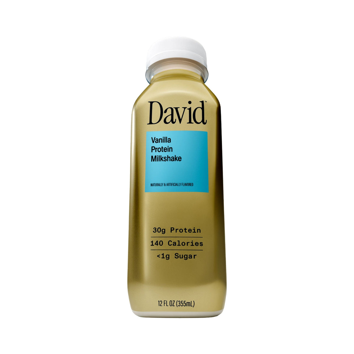 David Protein Malteada De Proteína Vainilla 12 Botellas 355 ml