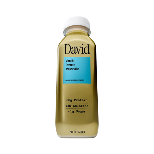 David Protein Malteada De Proteína Vainilla 12 Botellas 355 ml