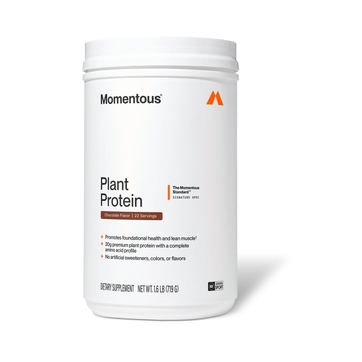 Momentous Proteína Vegetal 100% Plant
