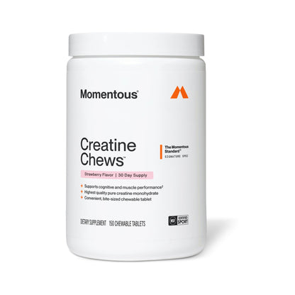 Momentous Creatina Masticable · 150 piezas