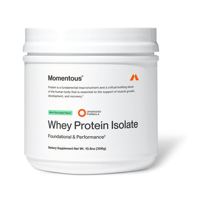Momentous Proteína Whey Isolate Flavor Series