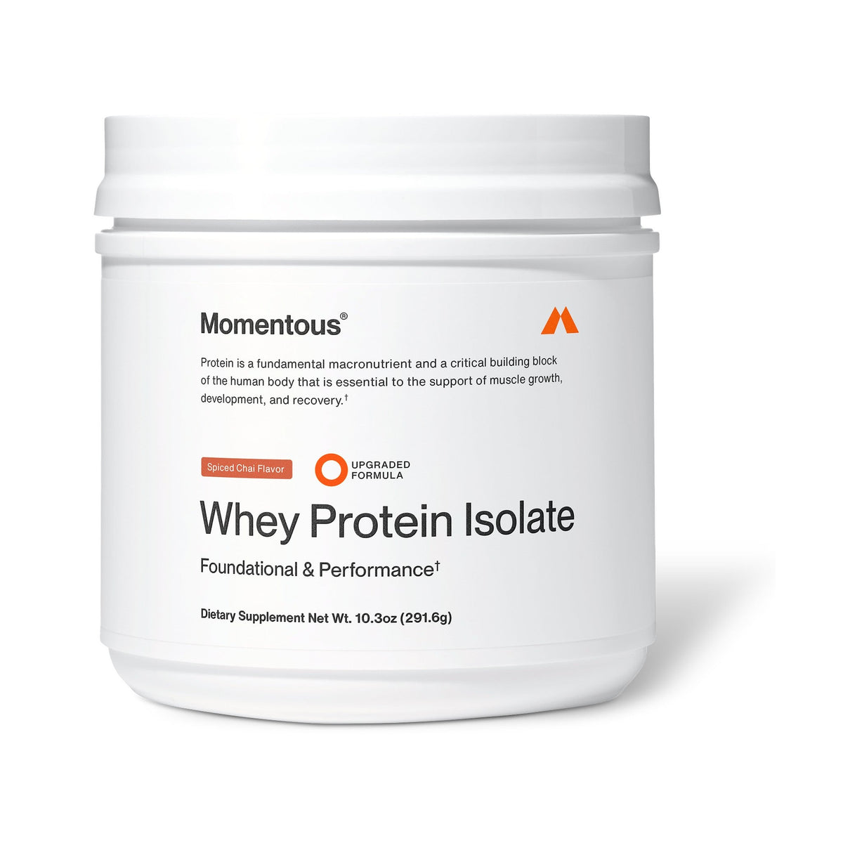 Momentous Proteína Whey Isolate Flavor Series