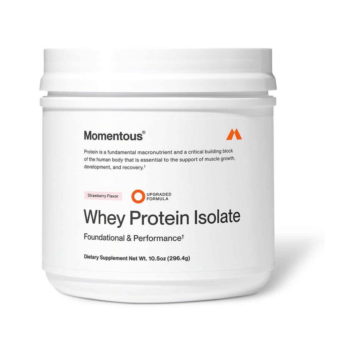 Momentous Proteína Whey Isolate Flavor Series