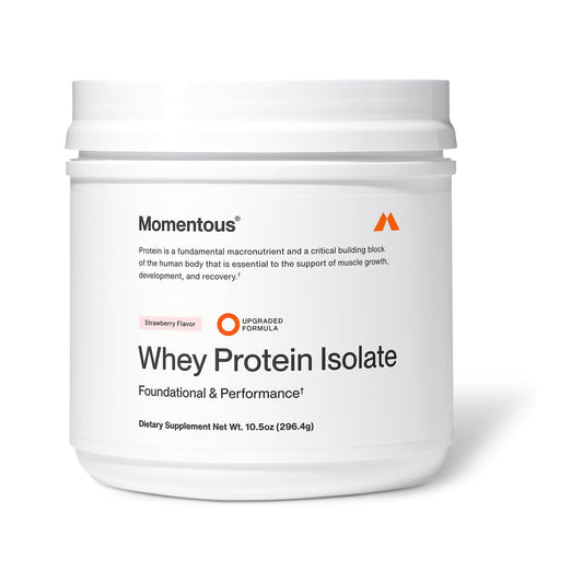 Momentous Proteína Whey Isolate Flavor Series