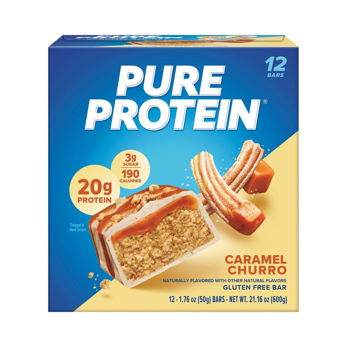 Pure Protein Barra De Proteína Churro Con Caramelo