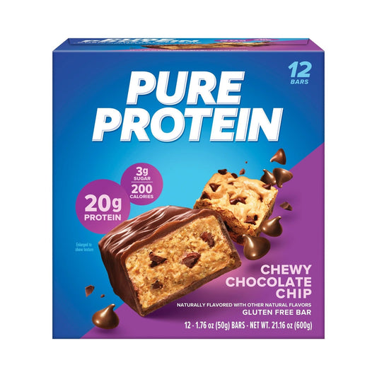 Pure Protein Barra De Proteína Chewy Chispas De Chocolate