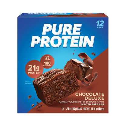Pure Protein Barra De Proteína Chocolate Deluxe