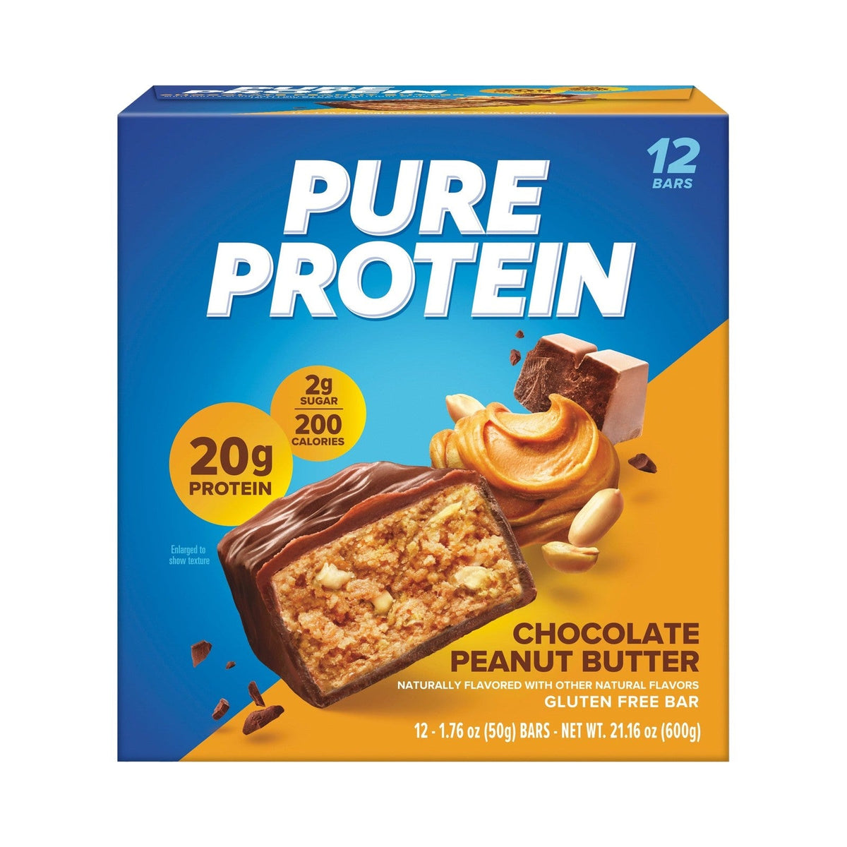 Pure Protein Barra De Proteína Chocolate Y Crema De Cacahuate