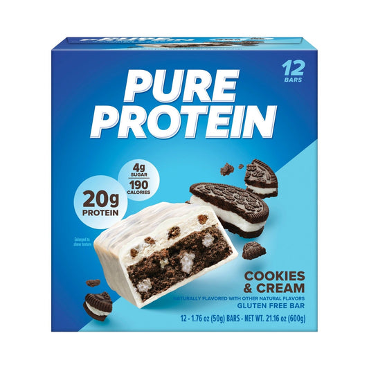 Pure Protein Barra De Proteína Cookies & Cream