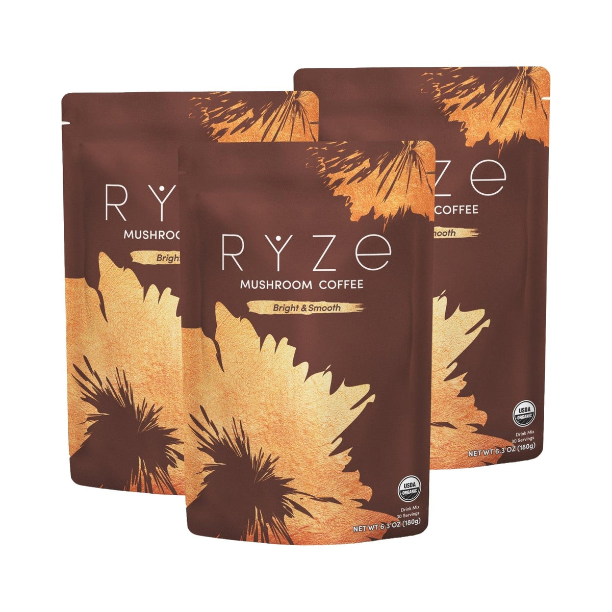 RYZE Café De Hongos Orgánico 90 Porciones