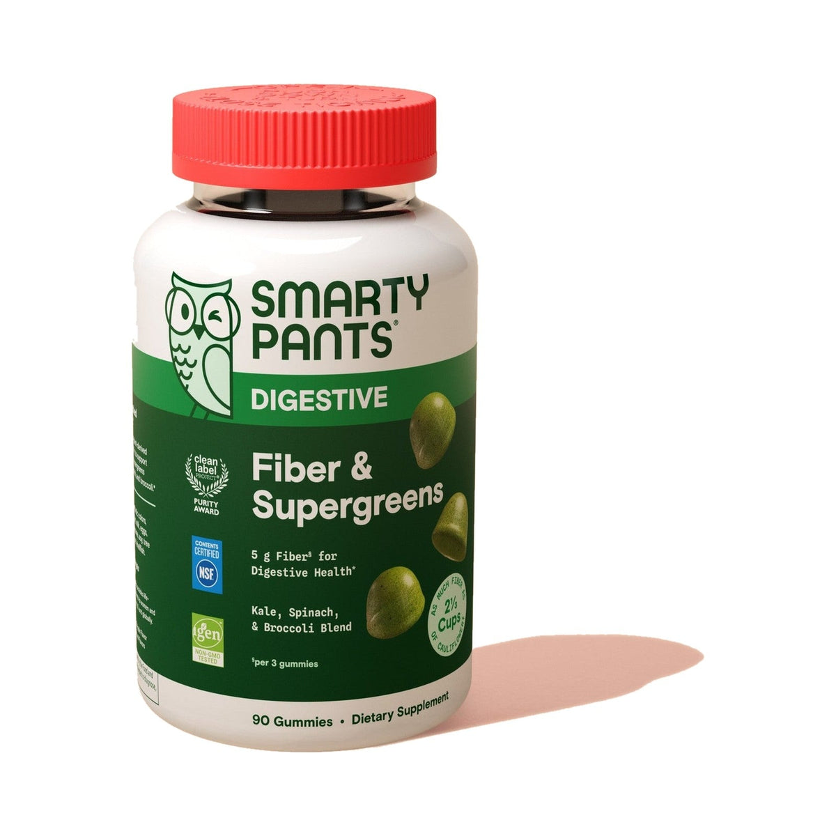 SmartyPants Gomitas Adulto Fibra Y Supergreens