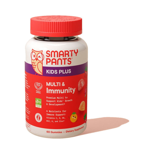 SmartyPants Kids Plus Multivitamínico E Inmunidad Gomitas