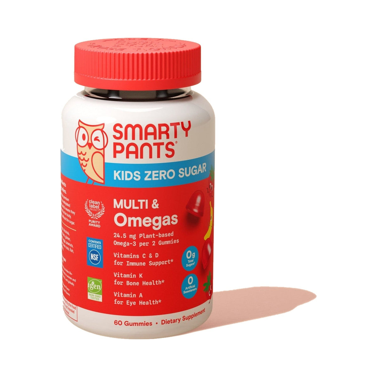 SmartyPants Kids Multivitamínico Con Omegas Sin Azúcar Gomitas