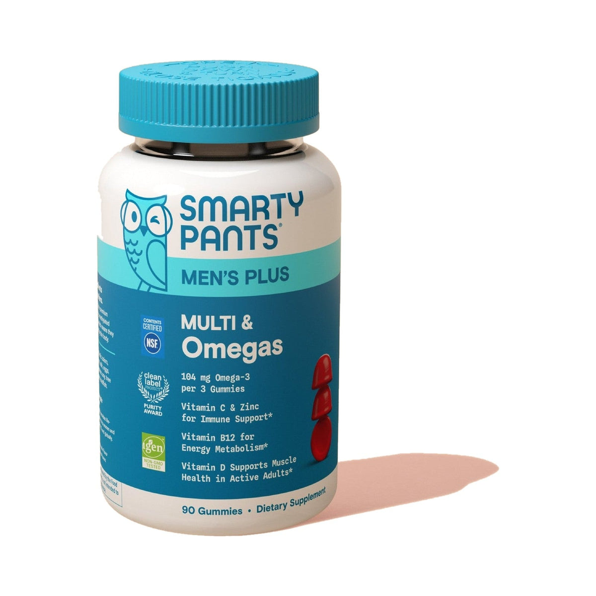 SmartyPants Multivitamínico Plus Para Hombre Con Omegas Gomitas