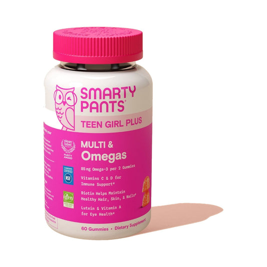 SmartyPants Multivitamínico Adolescente Mujer Con Omegas Gomitas