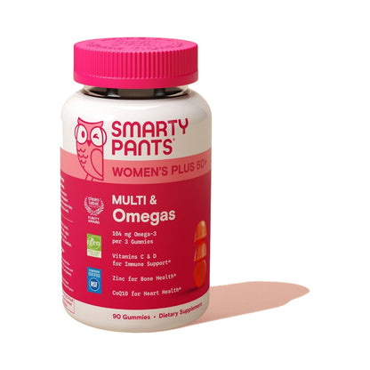 SmartyPants Multivitamínico Mujer 50+ Plus Con Omegas Gomitas
