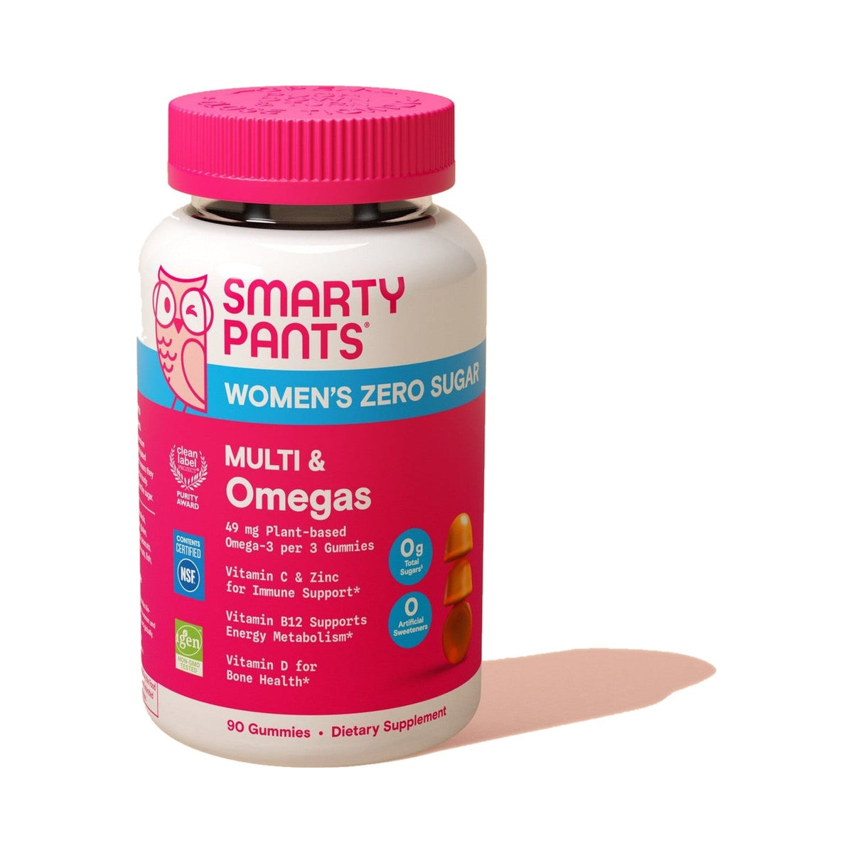 SmartyPants Multivitamínico Mujer Con Omegas Sin Azúcar Gomitas