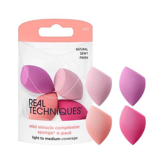 Real Techniques Esponjas Mini Miracle Complexion 4 Piezas