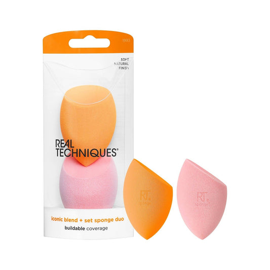 Real Techniques Duo Esponjas Iconic Blend + Set