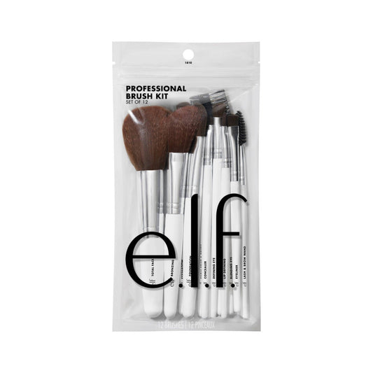 e.l.f. Kit de Brochas Profesional 12 Piezas