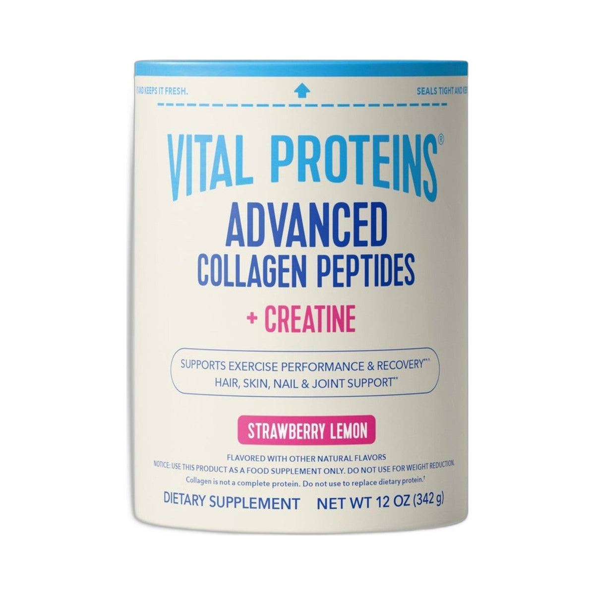 Vital Proteins Péptidos De Colágeno Con Creatina Fresa Limón